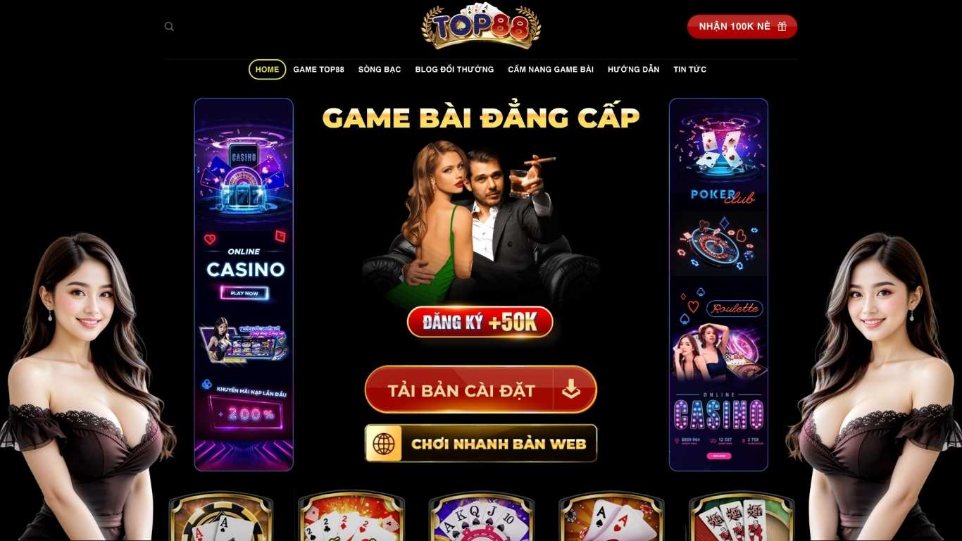 Giới thiệu Top88 game bài đẳng cấp.