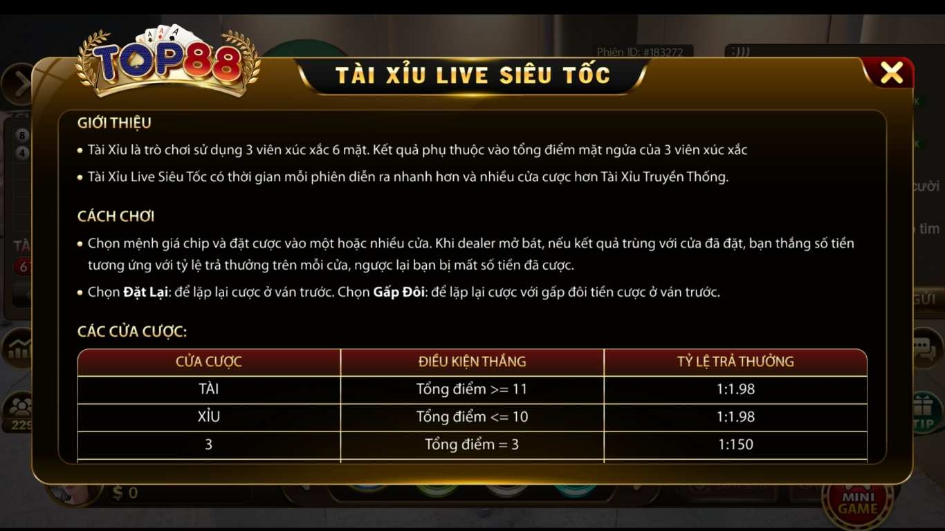 Cách chơi xóc đĩa siêu tốc Top88 siêu dễ Cách chơi xóc đĩa siêu tốc Top88 siêu dễ